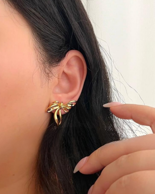 Bow Stud Earring